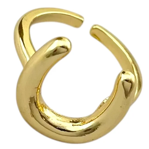 انگشتر زنانه مینیمال مدل نعل اسب کد R5053