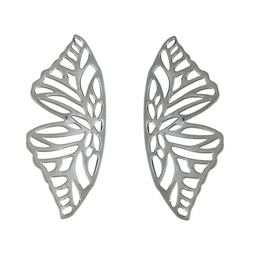 گوشواره زنانه مدل پروانه کد E6489