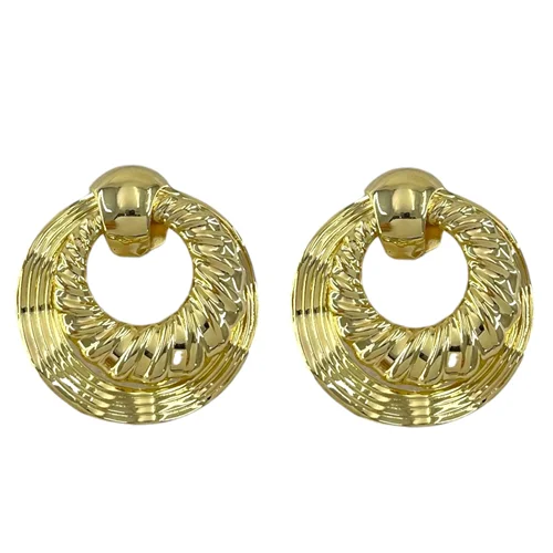 گوشواره زنانه مدل حلقه ای کد E6453