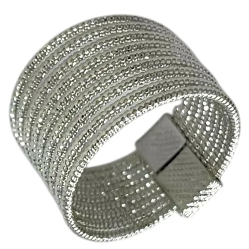 انگشتر زنانه ژوپینگ مدل توری تراش دار کد R51902