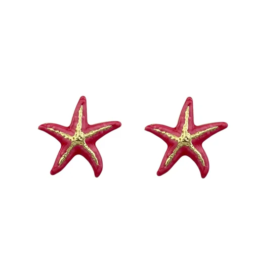 گوشواره زنانه مدل ستاره کد E5853