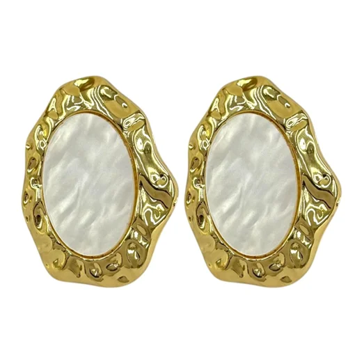 گوشواره زنانه  مدل مینیمال رزین  کد E6562