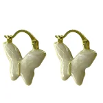 گوشواره زنانه میناکاری مدل پروانه کد E6410