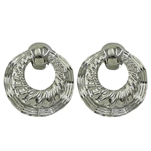 گوشواره زنانه مدل حلقه ای کد E6454