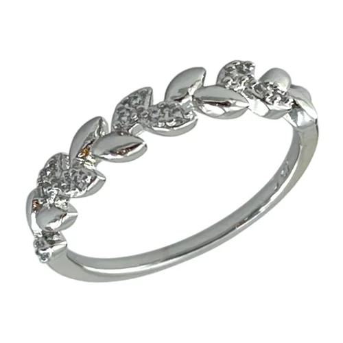 انگشتر زنانه ژوپینگ مدل برگ کد R51718