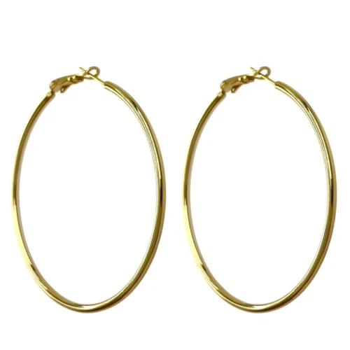 گوشواره زنانه ژوپینگ مدل حلقه ای کد E6552