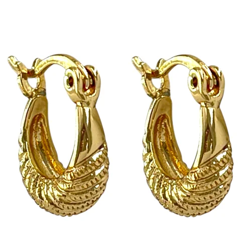 گوشواره زنانه ژوپینگ مدل پیچی کد E6358