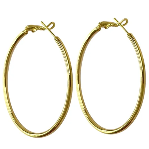 گوشواره زنانه ژوپینگ مدل حلقه ای کد E6560