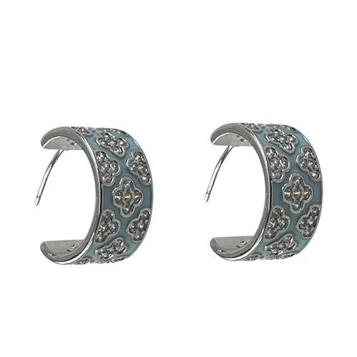 گوشواره زنانه میناکاری مدل ونکلیف کد E6423