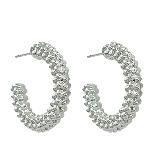 گوشواره زنانه ژوپینگ مدل توپی  کد E6507