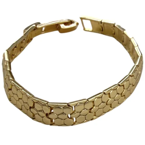 دستبند زنانه ژوپینگ زنجیزی مدل طرح مار کد B5633