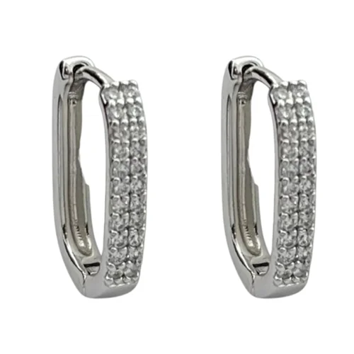 گوشواره زنانه ژوپینگ مدل جواهری کد E5941