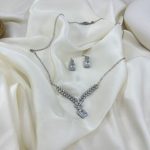 نیم ست زنانه مدل جواهری کد M4417 - تصویر 2